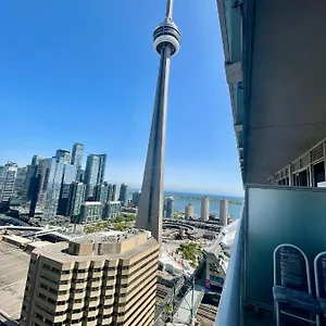 Two Br Two Ba Face To Cn Tower Step To Rogers Centre Hotel